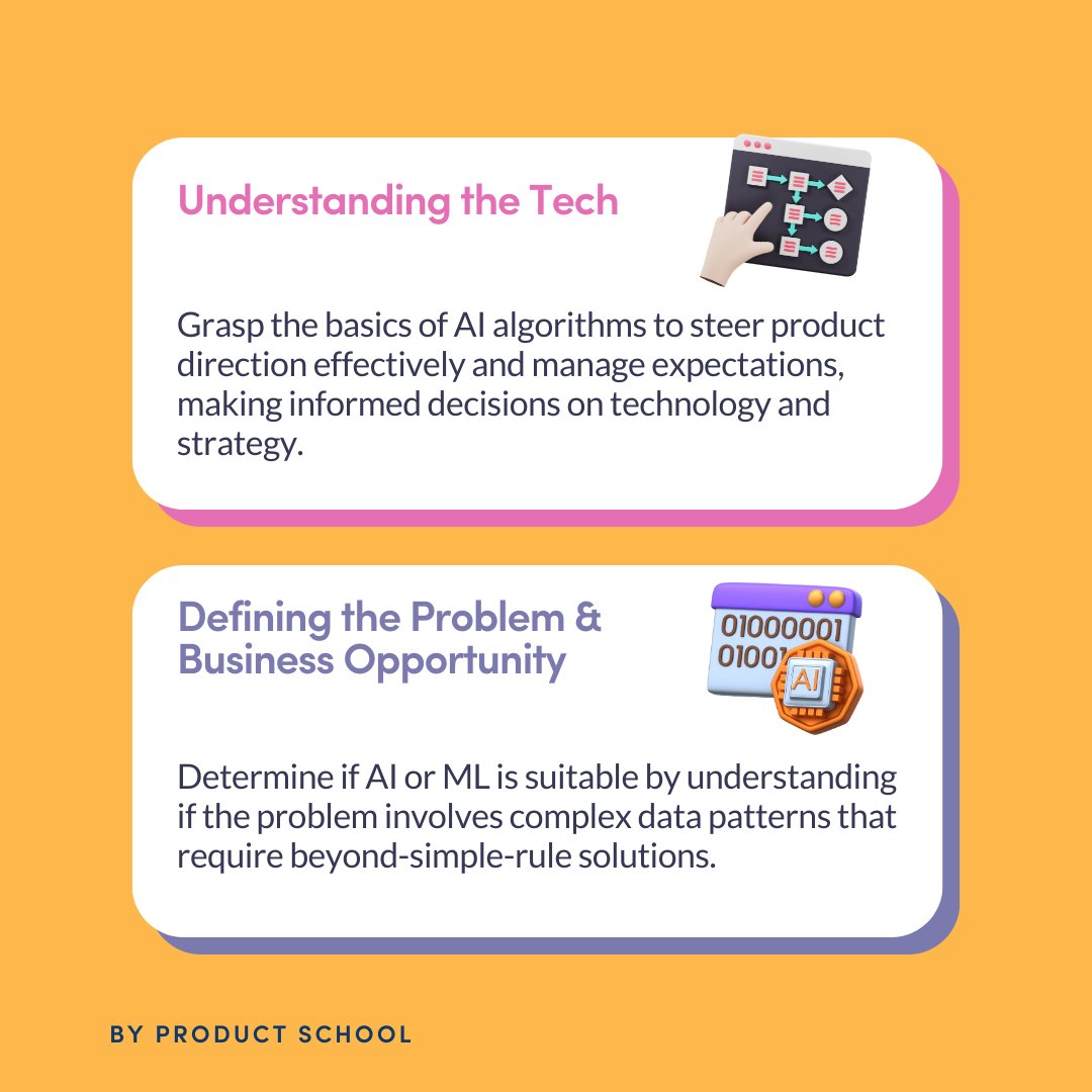 productschool's tweet image. You will become an AI Product Manager if you master the skills above!😉

Find out how to transition into this dynamic role, ace your interviews, and future-proof your career with our latest blog post. 

👉Tap bit.ly/4eLUwUk!

#prodmgmt #aiproductmanagement
