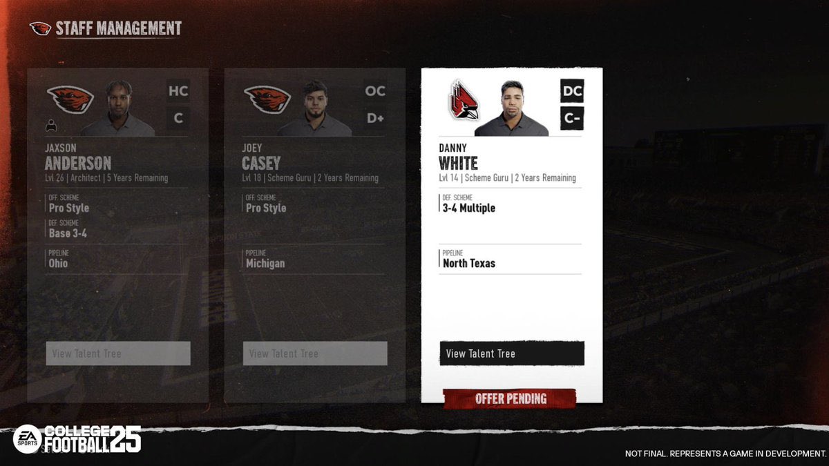 CoachNickGaming's tweet image. Your 1st look at Coaching in Dynasty Mode in #collegefootball25 #easportscollegefootball #easportscollegefootball25 #eacfb #eacfb25 @EASPORTSCollege 🫡
🚨Remember we are giving away 3 copies of this game away! All you have to so is Subscribe to my YouTube channel! Link in bio🚨