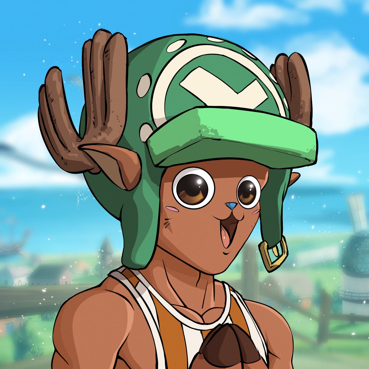 BRO Chopper, another fantastic piece from <a href="/inkartluis/">Luis Figueiredo Art</a> for the <a href="/GUDBRONFT/">GUDBRO</a> collection! Coming soon, featuring the best doctor in the One Piece saga!