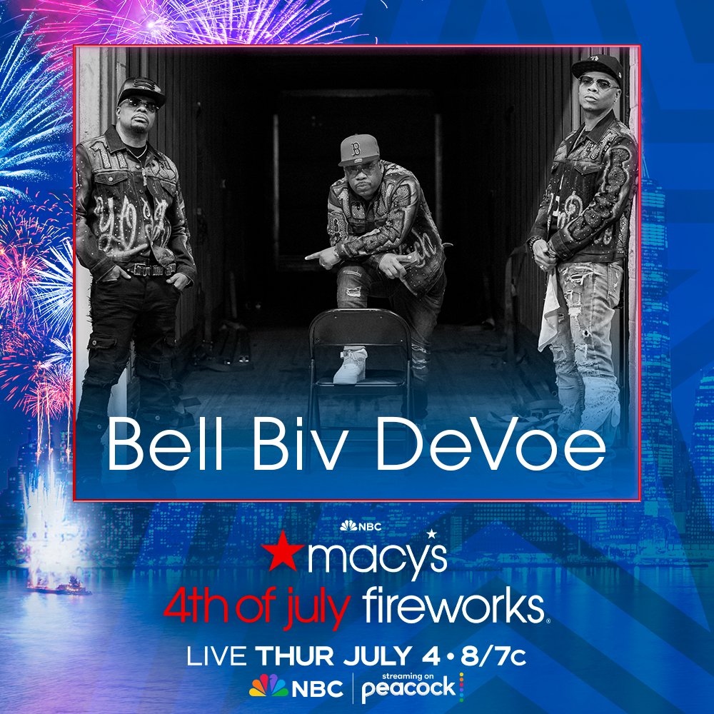 OriginalBBD's tweet photo. 🇺🇸🎆 Join us for Macy's 4th of July Fireworks live on @NBC and @Peacock. Let's make this 4th unforgettable! #4thOfJuly https://t.co/vdYL4BMdXX