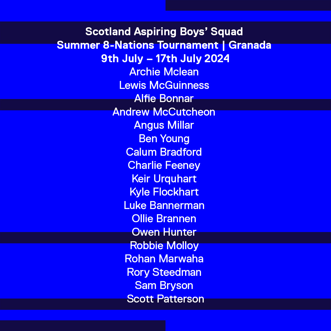 ScottishHockey's tweet photo. Scotland pathway squads announced for upcoming summer tournaments.🏴󠁧󠁢󠁳󠁣󠁴󠁿🏴󠁧󠁢󠁳󠁣󠁴󠁿🏴󠁧󠁢󠁳󠁣󠁴󠁿🏴󠁧󠁢󠁳󠁣󠁴󠁿

Read more here👉 https://t.co/pKV5G7ATiV https://t.co/7yizHN27Ed