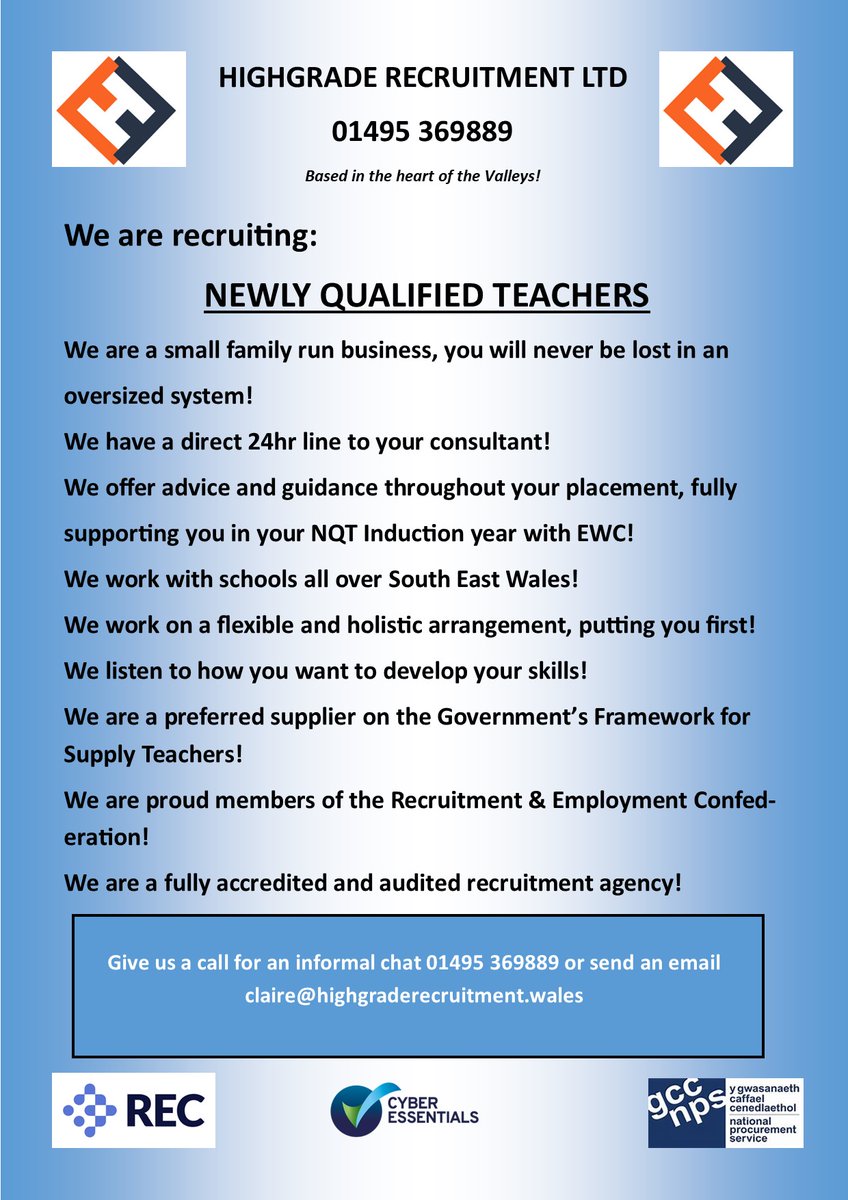 HighgradeRecruitmentLtd tweet media