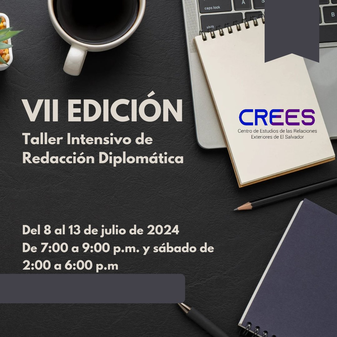 Inscripciones abiertas
Del 8 al 13 de julio de 7 a 9 de la noche. Sábado 13 de 2 a 6 p.m. Formato virtual. 
Costo US$15
Inscríbete aquí
forms.gle/vhHJAzLqriESvy…