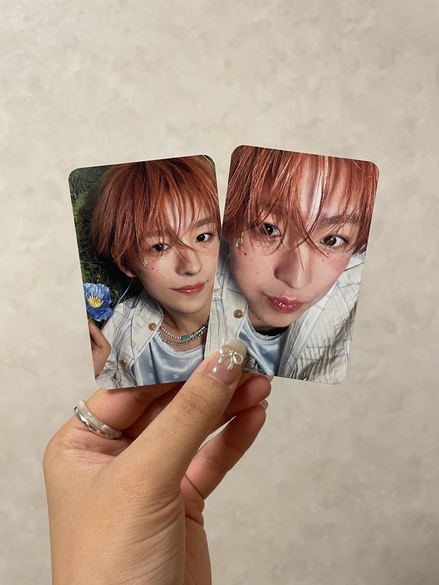 9rymch's tweet photo. nct wish songbird トレカ交換

(譲) ユウシ
(求) シオン 💖優先

郵送での交換
お気軽にお声掛けください🙇🏻 https://t.co/h37p12wlEN