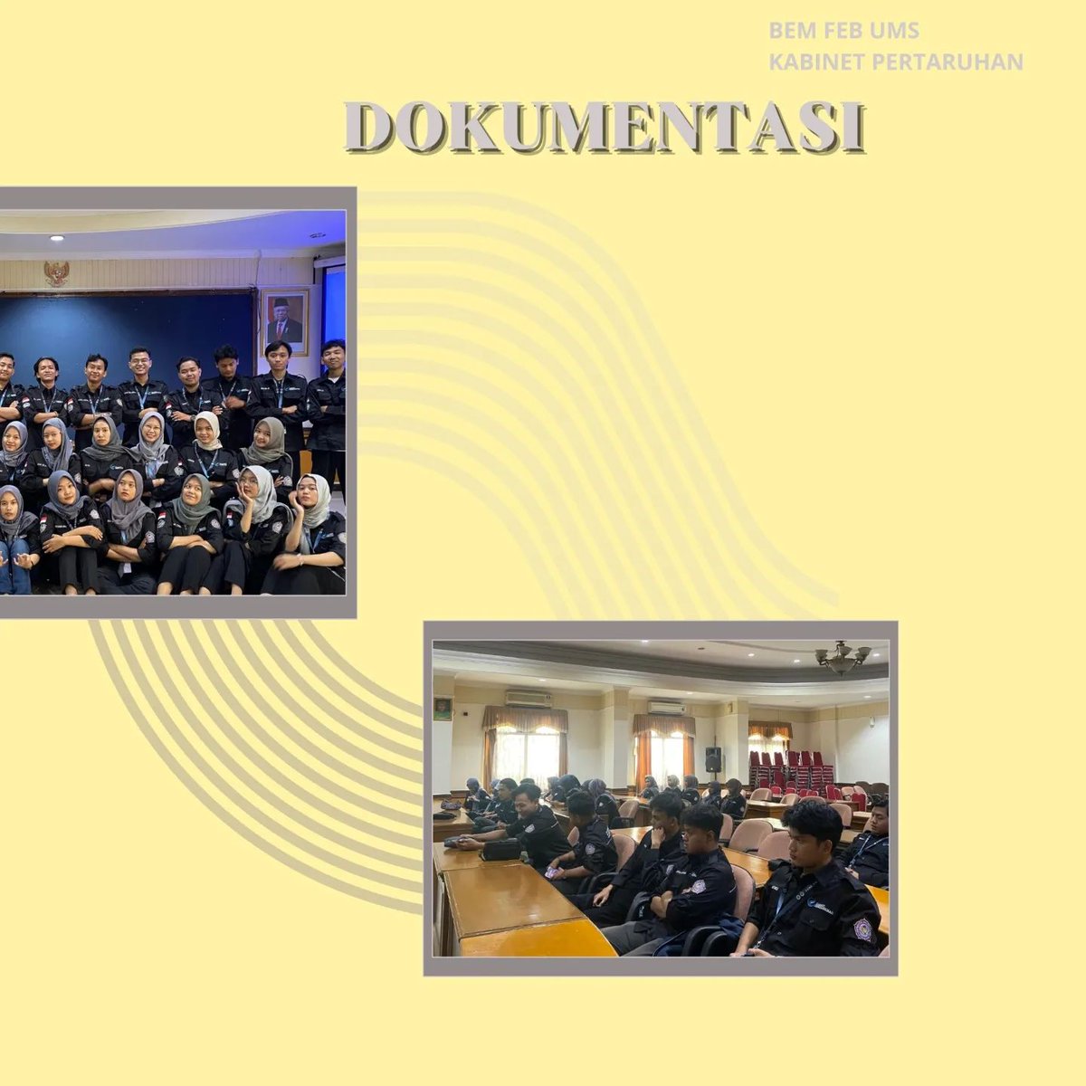 Halo, FEB UMS!

Alhamdulillah telah telaksana Rapat Besar I Pada tanggal 23 Mei 2024 yang membahas mengenai Standart Operasional Prosedur (SOP) Internal BEM FEB UMS.
Semoga dengan dilaksanakannya Rapat Besar I dapat memberikan kelancaran bagi BEM FEB UMS kedepannya.