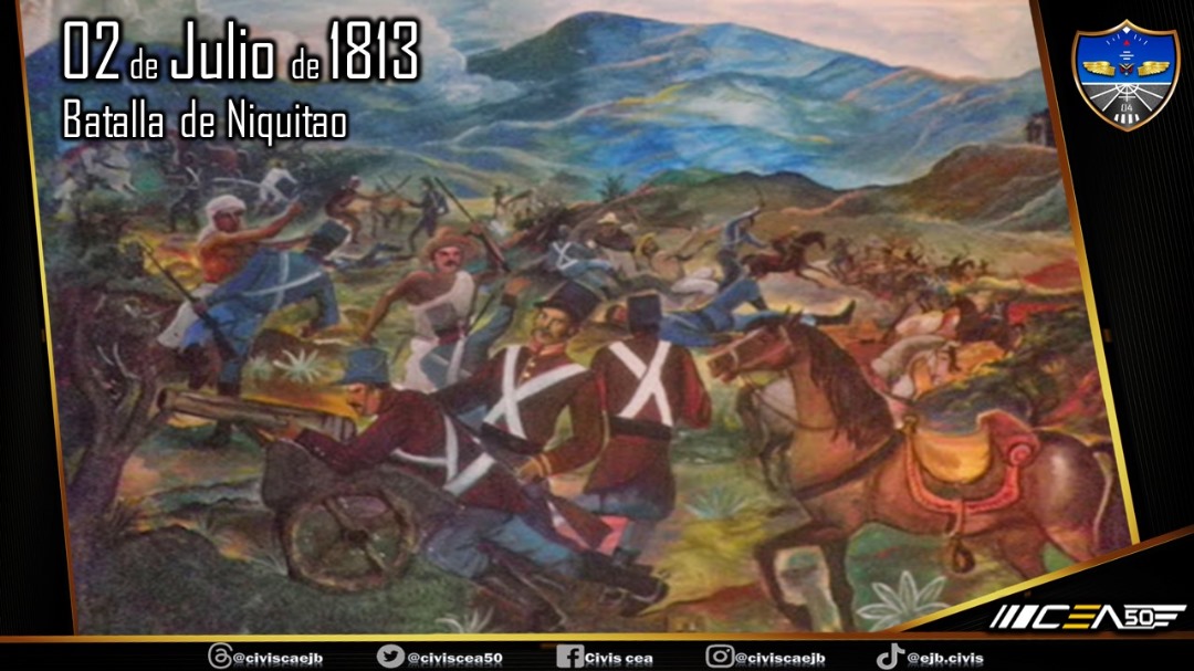 🗓️ #2Jul || Dirigida por José Félix Ribas, Rafael Urdaneta, Vicente Campo Elías y José María Ortega que venía de los Llanos, derrota en el páramo de Niquitao al ejército realista.
#OrgullosoDeSerVenezolano
#Venezuela
#FANB
#SoloUnidosVenceremos
#CEA50