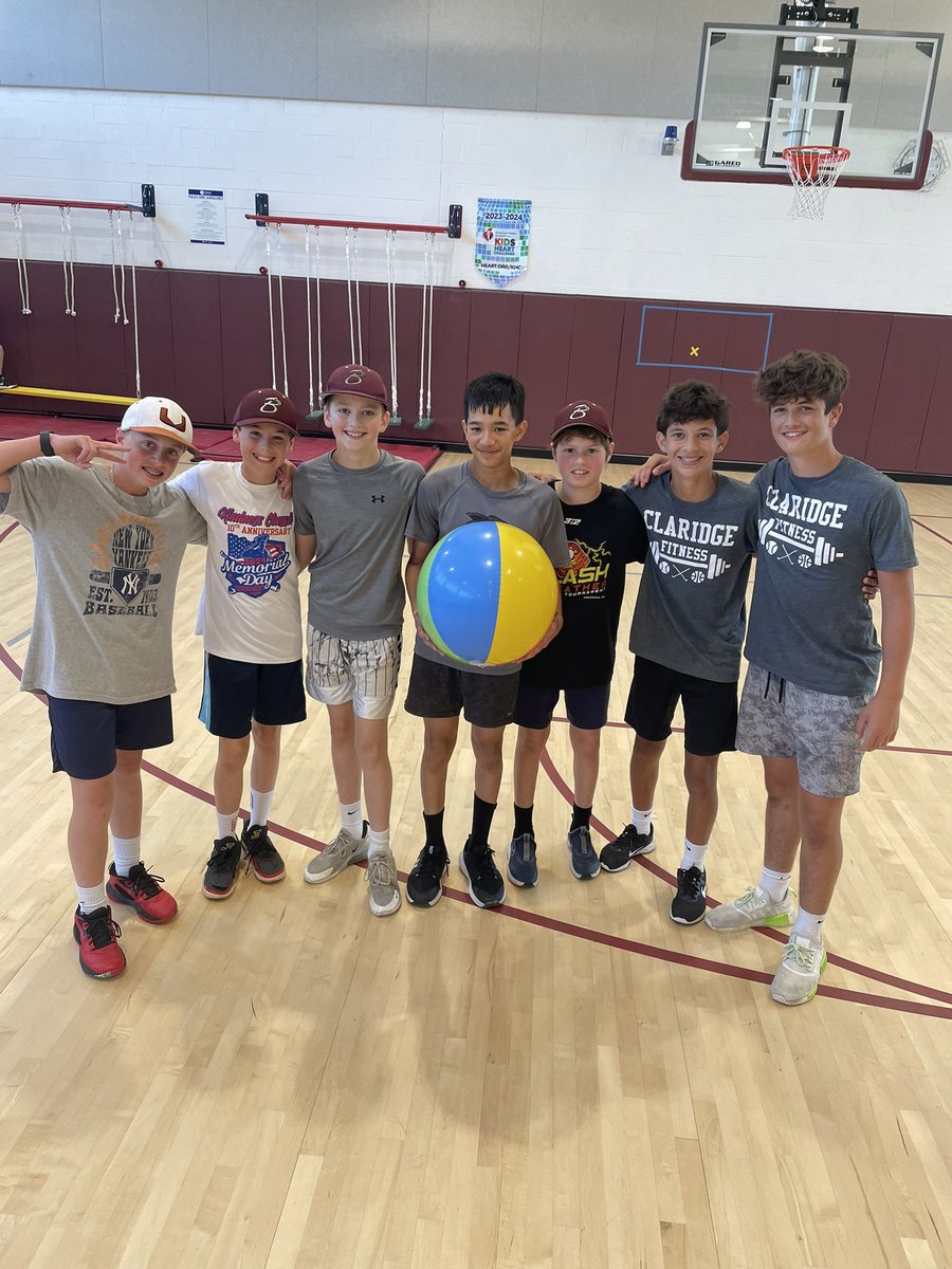 Sports Camp keep it up champions! 521 consecutive hits.