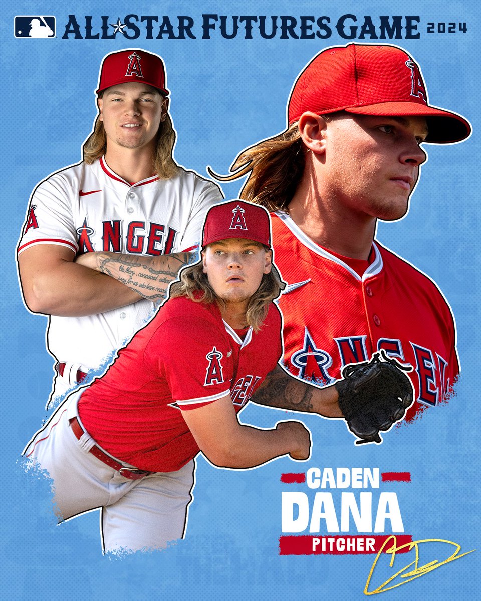 Angels's tweet photo. Congratulations to Caden Dana on being selected to the 2024 All-Star Futures Game! ⭐️ https://t.co/QN40gBgQnh