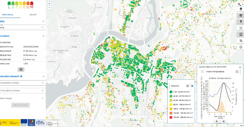 LITHEUM_UDC's tweet photo. LITHEUM (Lighting and Thermal Urban Model) adapts thermodynamic and lighting models to generate an interactive maps of the current and potential energy demand of buildings in cities under different scenarios.

https://t.co/QbGYPkMSGM