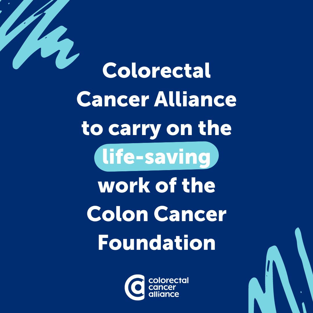 Colon Cancer Foundation (@coloncancerfdn) on Twitter photo The Colorectal Cancer Alliance will carry on the life-saving work of Dr. Thomas Weber, late-founder and president of the Colon Cancer Foundation, as the organization closes and its assets are donated to the Alliance.
Follow <a href="/CCAlliance/">Colorectal Cancer Alliance</a> or visit colorectalcancer.org. The Colorectal Cancer Alliance will carry on the life-saving work of Dr. Thomas Weber, late-founder and president of the Colon Cancer Foundation, as the organization closes and its assets are donated to the Alliance.
Follow <a href="/CCAlliance/">Colorectal Cancer Alliance</a> or visit colorectalcancer.org.