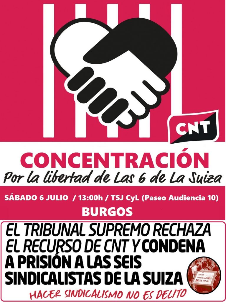 Por la libertad de las 6 de La Suiza dlvr.it/T93vQd