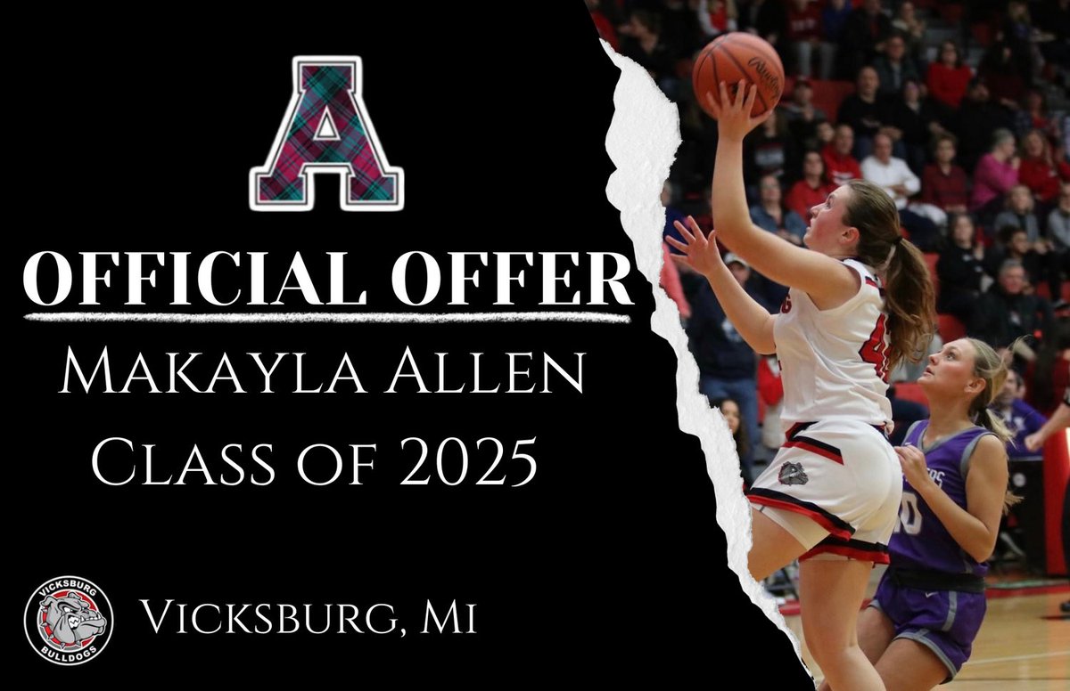 Makayla Allen (@makayla_allen42) on Twitter photo Extremely grateful to receive an offer from <a href="/CoachSStormont/">Sami Stormont</a> to continue my academic and athletic career at <a href="/AlmaScotsWBB/">Alma College Women's Basketball</a>. Thank you for the opportunity!
<a href="/MaconAcademy/">Macon 6 Basketball Academy</a> <a href="/TKirby42/">Tim Kirby</a> Extremely grateful to receive an offer from <a href="/CoachSStormont/">Sami Stormont</a> to continue my academic and athletic career at <a href="/AlmaScotsWBB/">Alma College Women's Basketball</a>. Thank you for the opportunity!
<a href="/MaconAcademy/">Macon 6 Basketball Academy</a> <a href="/TKirby42/">Tim Kirby</a>