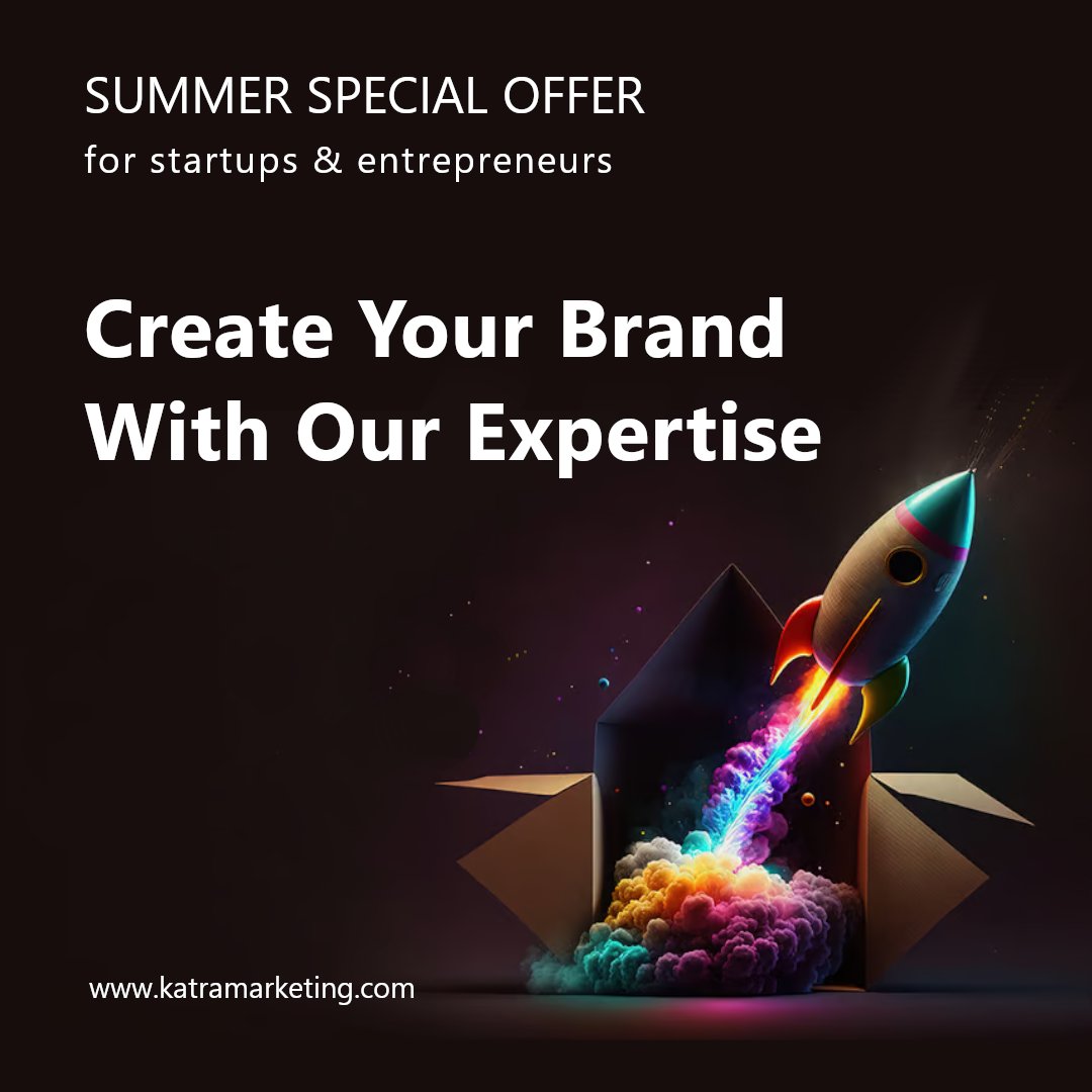 katramarketing's tweet photo. 🌟 Summer Special Offer for #Startups! Elevate your brand with our exclusive Startup Logo Package, tailored to help new businesses shine. Perfect as your first step for establishing a standout visual identity. Explore the possibilities now: https://t.co/6X5bgiN8sD #amman #dubai https://t.co/Tw9NqNmiTU