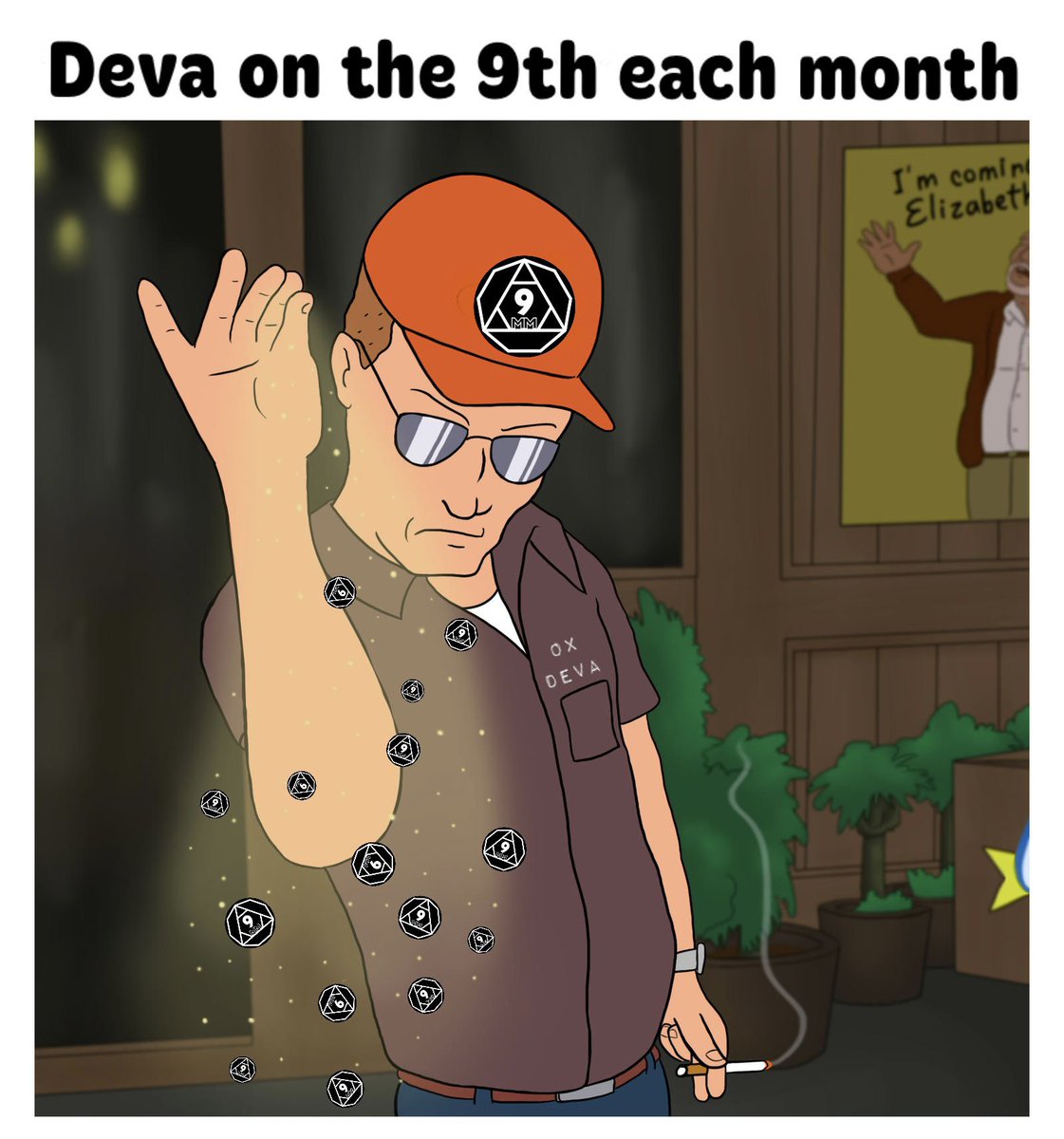 ninja__crow's tweet photo. How I picture @deva0x each month.
@9mm_pro #Pulsechain #Basemainet #TangGang https://t.co/LcxY9VekF2