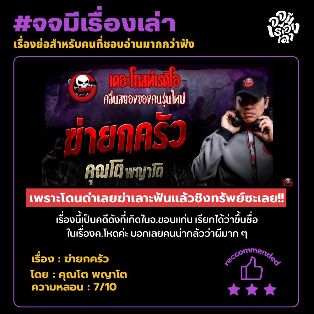 t_thunthun_t's tweet photo. เรื่องคดีดังจากจ.ขอนแก่น🔎 ฆาตกรโหดมาก! เจ้าของร้านชอบด่าแล้วทะเลาะกันตอนเมาเลยลงมือฆ่าพร้อมถอนฟันออกหมดปากด้วยค.แค้น แต่ก็ไม่วายตามฆ่าแทบยกครัวเพราะเงิน😭 
#จจมีเรื่องเล่า #เดอะโกสท์เรดิโอ #ฆ่ายกครัว https://t.co/xg6vIjSSCO