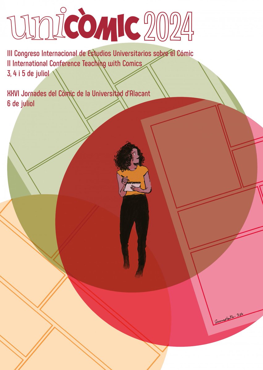 Mañana comienza una nueva edicion de #UnicómicTeaching en la <a href="/Educ_UA/">Educ_UA</a> de la <a href="/UA_Universidad/">Universidad de Alicante UA</a> 3-6 julio. Toda la información de ambos congresos en: acortar.link/HZCy5r