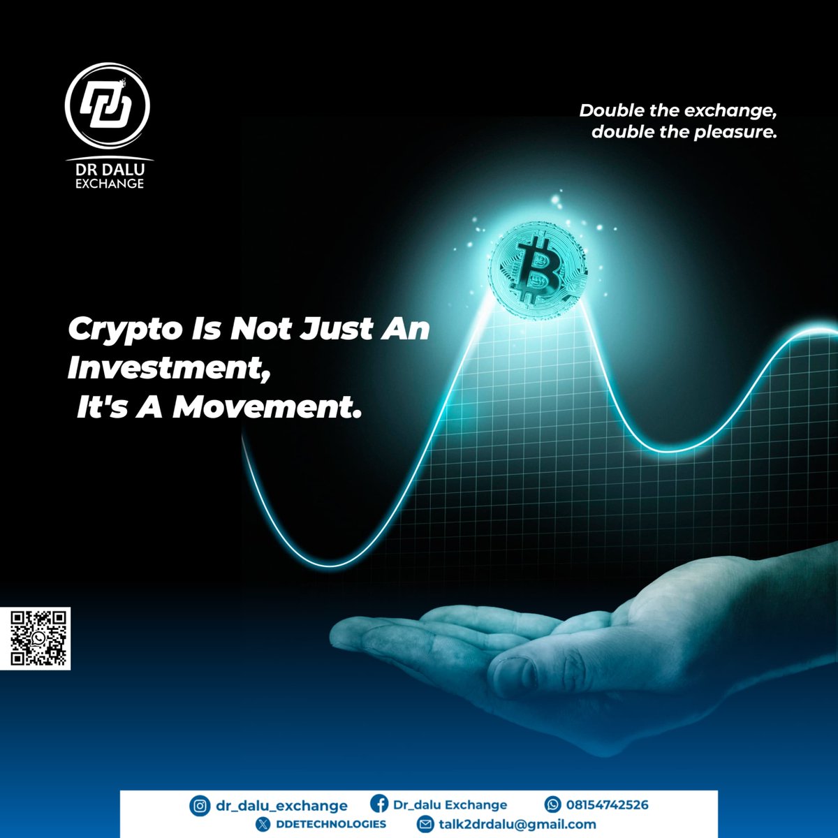 DDETECHNOLOGIES's tweet image. 🚀 Crypto isn&apos;t just an investment—it&apos;s a movement! 💫 Embrace the future of finance and join the revolution. Together, we&apos;re shaping tomorrow&apos;s economy. 
#Crypto #Blockchain #FutureFinance 🌐