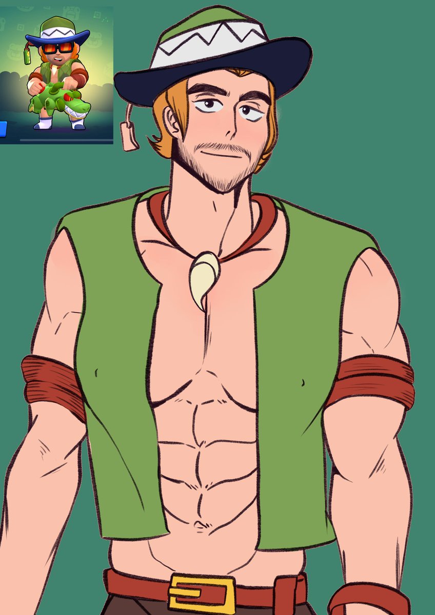 AkMel0's tweet image. Here’s a wip of my current favorite brawler from #brawlstars 
This is just the flat colored version. Will I finish it idk prolly
#procreate #anime #manga #sketch #art #digitalart #ipad