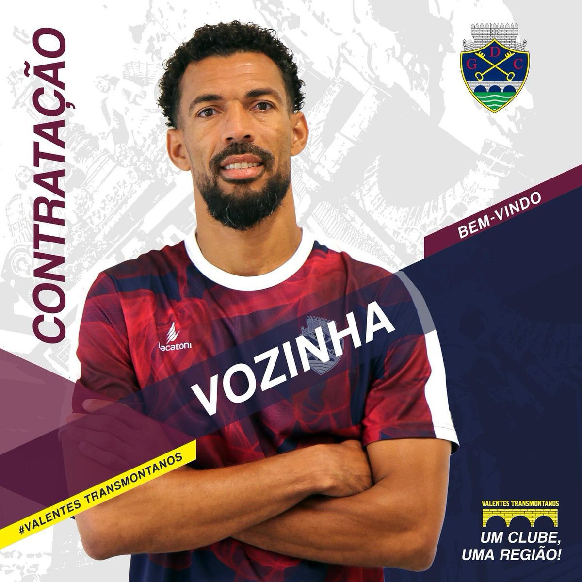 𝐍Ã𝐎 𝐇Á 𝟐 𝐒𝐄𝐌 𝟑
Mais um reforço do Grupo Desportivo de Chaves, desta vez para a baliza.
Vozinha, internacional cabo-verdiano proveniente do Trencin da Eslováquia
Bem vindo Vozinha! 🍀
#ValentesTransmontanos