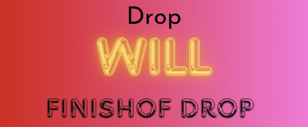 droopWill's tweet image. 