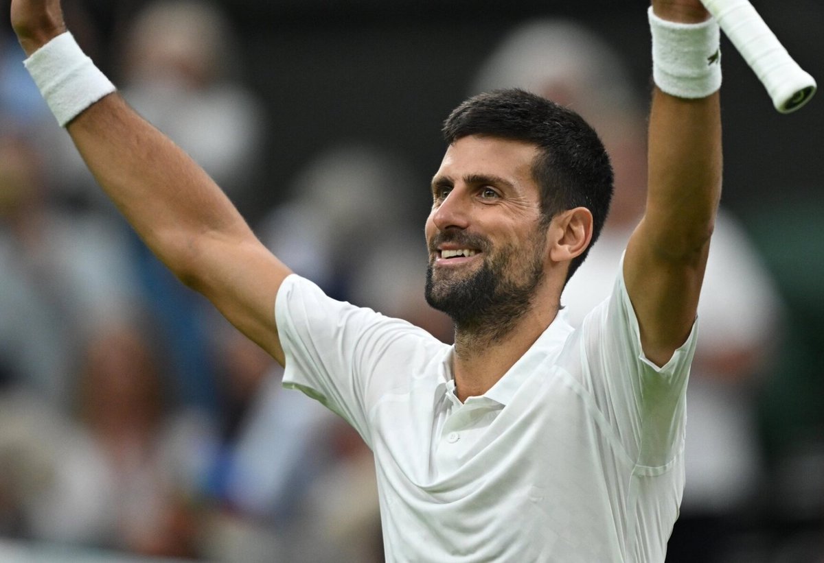 Novak Djokovic has won his opening match at Wimbledon by a score of 6-1 6-2 6-2. 🔥

Absolute masterclass.

Welcome back, Novak Djokovic!