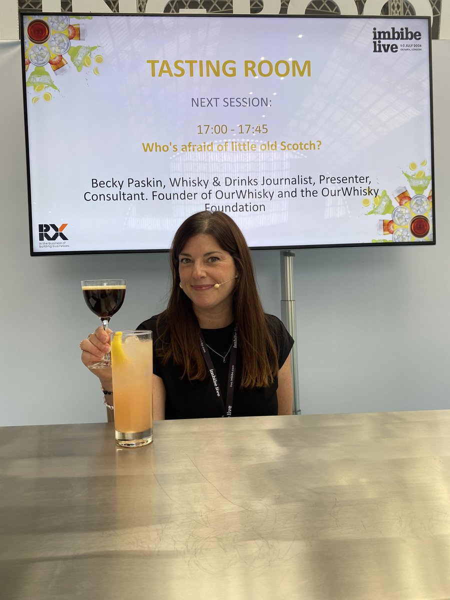Bar Convent London (@bcb_london) on Twitter photo The lovely <a href="/BeckyPaskin/">Becky Paskin</a> is in the Tasting Room now showcasing some delicious scotch-based cocktails.
Head over to avoid missing out! 🥃🍸🍹 The lovely <a href="/BeckyPaskin/">Becky Paskin</a> is in the Tasting Room now showcasing some delicious scotch-based cocktails.
Head over to avoid missing out! 🥃🍸🍹