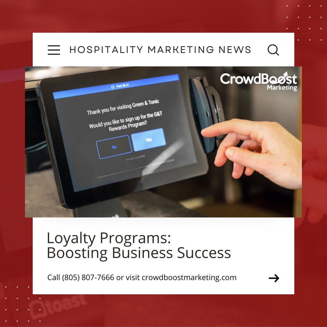 crowdboost_'s tweet photo. Unlock the power of loyalty programs to boost your business success! Learn how strategic reward schemes can enhance customer retention, elevate guest experiences, and drive sustainable growth in the hospitality industry. Read more: https://t.co/Ch7fkvC2i2 https://t.co/vkcMAHCNPX