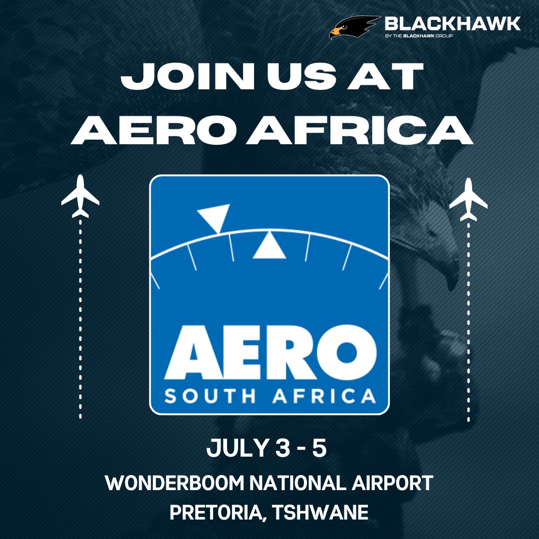 Join Us at the AERO South Africa!

📅 Dates: July 3 - 5, 2024
📍 Location: Wonderboom National Airport, Pretoria, Tshwane 

Contact Cisca de Lange at +27 83 5148532 to schedule a meeting with us at the show. 

See you there!