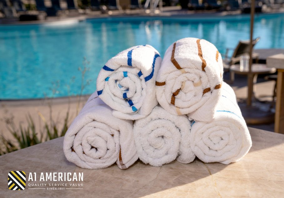 ☀️Summer is here, and we're ready to help you prepare for the best season yet! Our pool towels offer a soft plush feel, high absorbency, and quick drying. Don't settle for thin, uncomfortable towels. Order your pool towels today. #PoolTowels #A1american ow.ly/UrwP50SsxwE