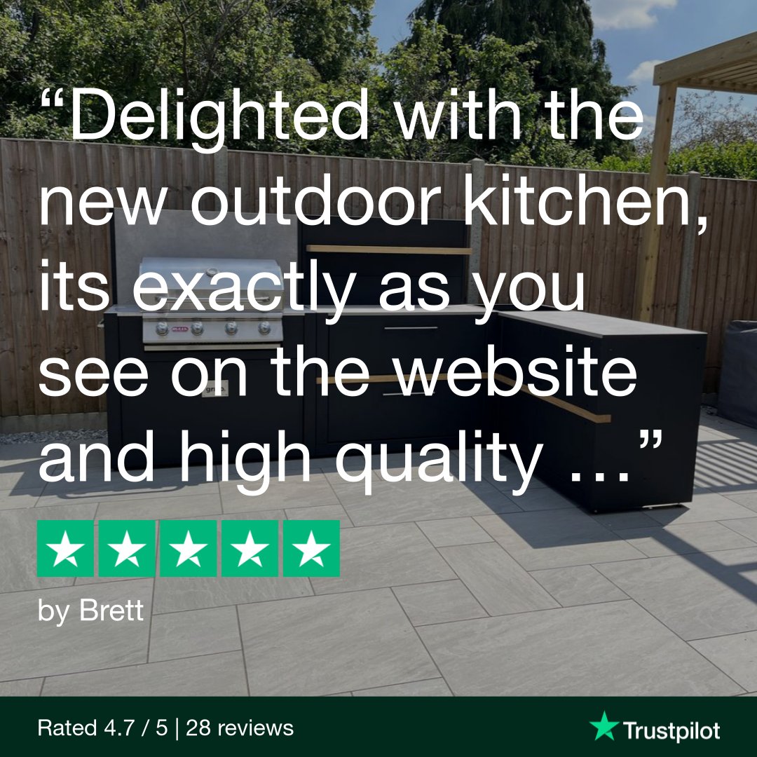 We love transforming gardens and hearing about the results! 🏡

Check out more Grillo reviews on Trustpilot: uk.trustpilot.com/review/grillol…

#gardenproject #outdoorkitchen #testimonial #OutdoorLiving