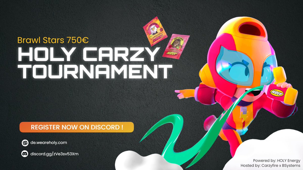 ONLY 32 Teams can participate!
The registration is already open and there are only a few places left!

💸 750€
🗓️ 08/07 + 09/07
🕟 16:45 start
📌 discord.gg/zVe3sv53Xm
🎥 twitch.tv/carzyfire