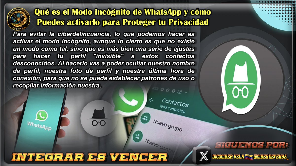 Entérate:   #Ciberdefensa