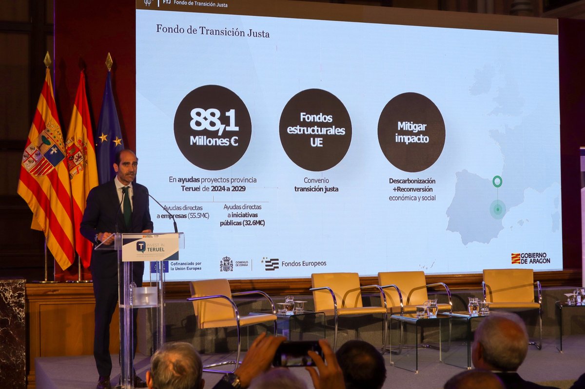 🚄 <a href="/_a_nolasco/">Alejandro Nolasco</a> reclama las ayudas al funcionamiento al 20% y el Corredor Cantábrico-Mediterráneo para facilitar la llegada de inversiones a Teruel

➡️ El vicepresidente primero ha clausurado la presentación de 'Invest in Teruel' junto a <a href="/CEOEAragon/">CEOEAragon</a>

📎 tinyurl.com/ycxsvdcs
