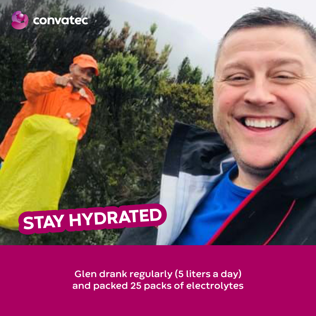 Playing sports and engaging in physical activity are great ways of demonstrating to yourself that you can do more than you thought you could.​

How far do you think you can go?​ For Glen, the answer was, 'to the top of Mount Kilimanjaro' and here's how he did it.

#stoma #ostomy