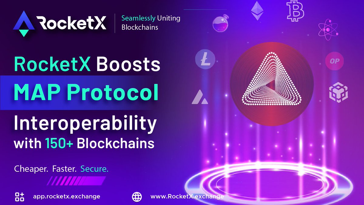RocketXexchange's tweet photo. 🚀 Propelling Interoperability! RocketX now features @MapProtocol $MAPO unlocking stellar cross-chain functionality.
📍https://t.co/B7ZJzJClok
🔄 #BTC  to $MAPO
🔄 $SOL to $MAPO
🔄 #ETH to #MAPO

RocketX's interoperability boost:
🚀 Direct gateway for #Map Protocol Mainnet enthusiasts
🚀 Spike in user onboarding, transactions & overall market presence
🚀 Catalyzing #DeFi's forward momentum at @MapProtocol 

#MAP Protocol Network: A #Bitcoin L2 for peer-to-peer interoperability, built on ZK & light clients.

🛸 Navigate through the galaxy of #interoperability with RocketX! 🌍

Discover value: $RVF 🔥 $MAPO

#RocketXboost #SelfCustody $BTC