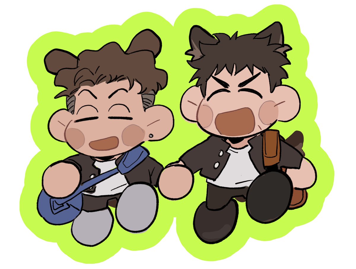 画了狗狗贴纸😳
태섭대만  宫三  リョ三