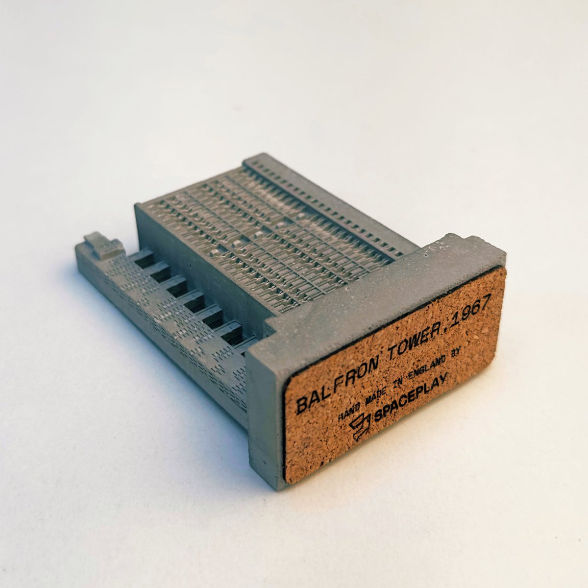 New edition of Mini Concrete Balfron Tower, a staple of British Brutalist Architecture 💚