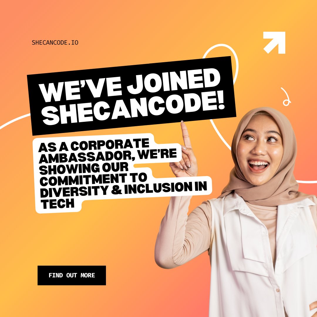 We are so excited to share with you that <a href="/redgate/">Redgate Software</a> is partnering with <a href="/SheCanCodeHQ/">shecancodehq</a>! 

SheCanCode is a collaborative community working together to tackle the tech gender gap. shecancode.io 
#redgatelife #WomenInTech #SheCanCode