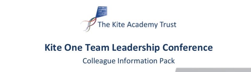 We are delighted to be hosting our first Kite One Team Leadership Conference next week.

Joining us will be a group of exceptionally talented speakers. <a href="/IAmAntBennett/">Anthony Bennett</a>, <a href="/shaheen_myers/">Shaheen Myers MCCT</a>, @benniekara and <a href="/SufianSadiq/">Sufian Sadiq</a>, we are very much looking forward to welcoming you!