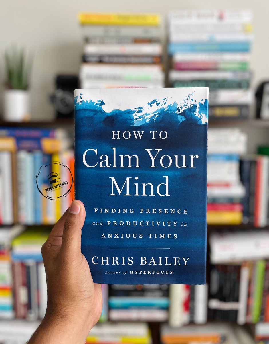 5 books to read in July 2024 🧵

1) How to Calm Your Mind by Chris Bailey