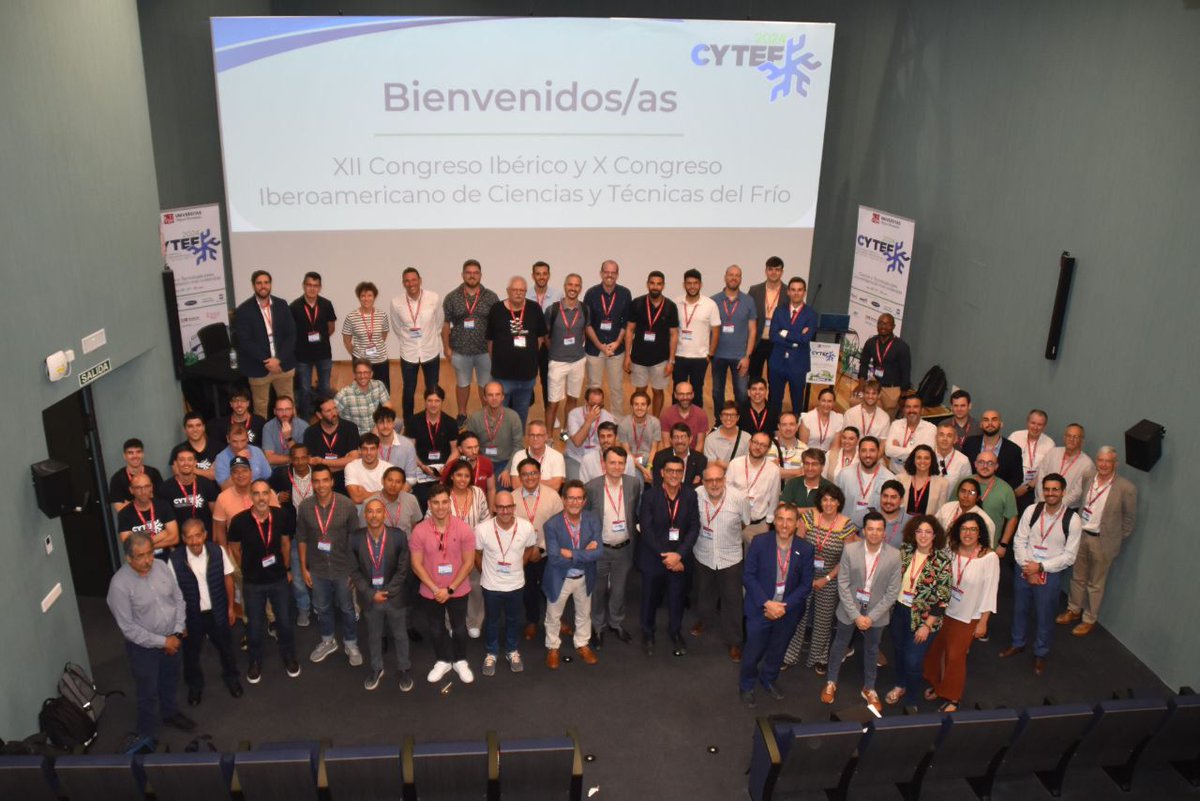 Días de intenso trabajo en <a href="/UniversidadMH/">UMH</a>  #CYTEF2024, explorando los últimos avances en ciencias y técnicas del frío y climatización. Excelente forma de debutar como organizadores. Acceso libre a los resúmenes en cytef2024.umh.es/resumenes/ Nos vemos en <a href="/InfoUMA/">Universidad de Málaga</a> en 2026.