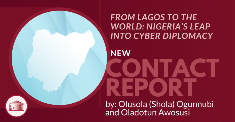 QueensCIDP's tweet photo. #ContactReport | Olusola (Shola) Ogunnubi and Oladotun Awosusi explore how #Nigeria is redefining diplomacy and national security in the digital age, leveraging cyberspace for economic growth and international engagement while tackling profound #cybersecurity challenges.