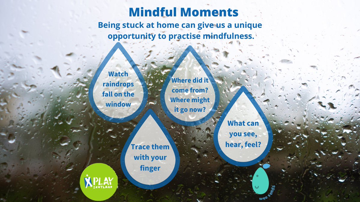 WeeSeeds's tweet image. The summer holidays can mean sunshine and ice-cream, but often in the UK it can mean RAIN! Rainy days can be a nightmare for families. But we’re here to help you turn rainy days into time to connect and help you bring some calm to your home. #SummerofConnection @PlayScotland