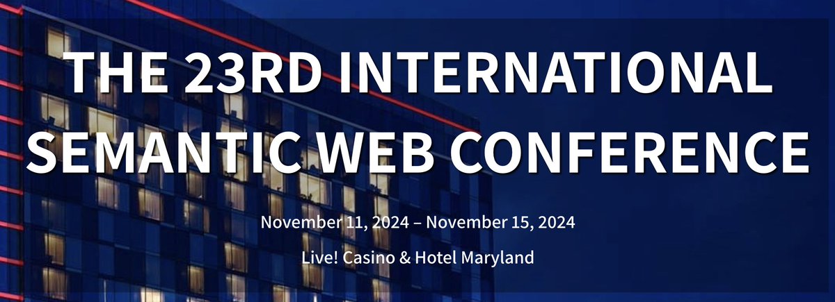 timFinin's tweet image. The ISWC 2024 Posters and Demos Track is an opportunity to present late-breaking research results, ongoing research or resource projects, and speculative or innovative work in progress. Submissions are due by July 4, 2024, 23:59 AoE. #ISWC #SemanticWeb
iswc2024.semanticweb.org/event/3715c6fc…