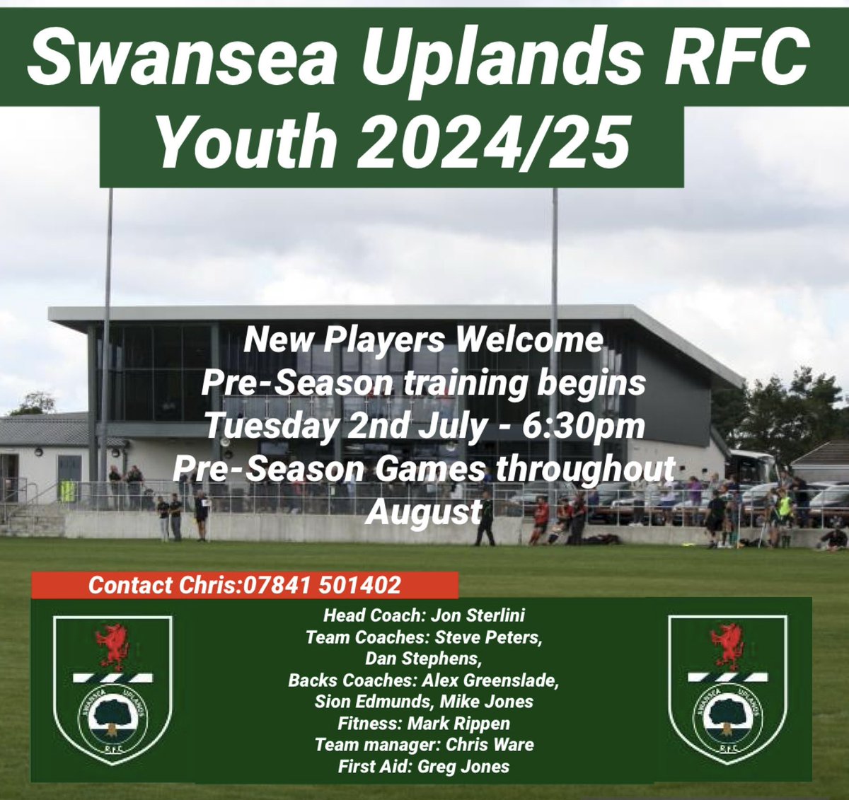Swansea Uplands Youth 2024/25 (@uplandsyth24_25) on Twitter photo Preseason fun tonight 2nd July at Upper Killay Community pitch as SURFC Youth return for 2024/25
<a href="/UplandsRFC/">Swansea Uplands RFC</a> <a href="/bontlandsyth/">Bontlands Youth RFC</a> Preseason fun tonight 2nd July at Upper Killay Community pitch as SURFC Youth return for 2024/25
<a href="/UplandsRFC/">Swansea Uplands RFC</a> <a href="/bontlandsyth/">Bontlands Youth RFC</a>