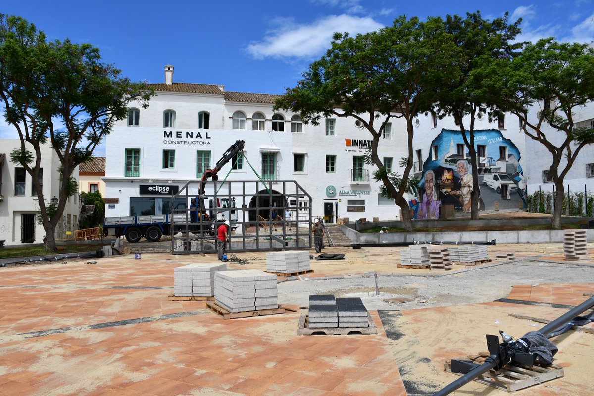 SGPLUSotogrande's tweet image. La remodelación de la Plaza Mayor de Pueblo Nuevo concluirá en septiembre 

#sgplusnoticias @Ayto_SanRoque 

sgplus.es/la-remodelacio…