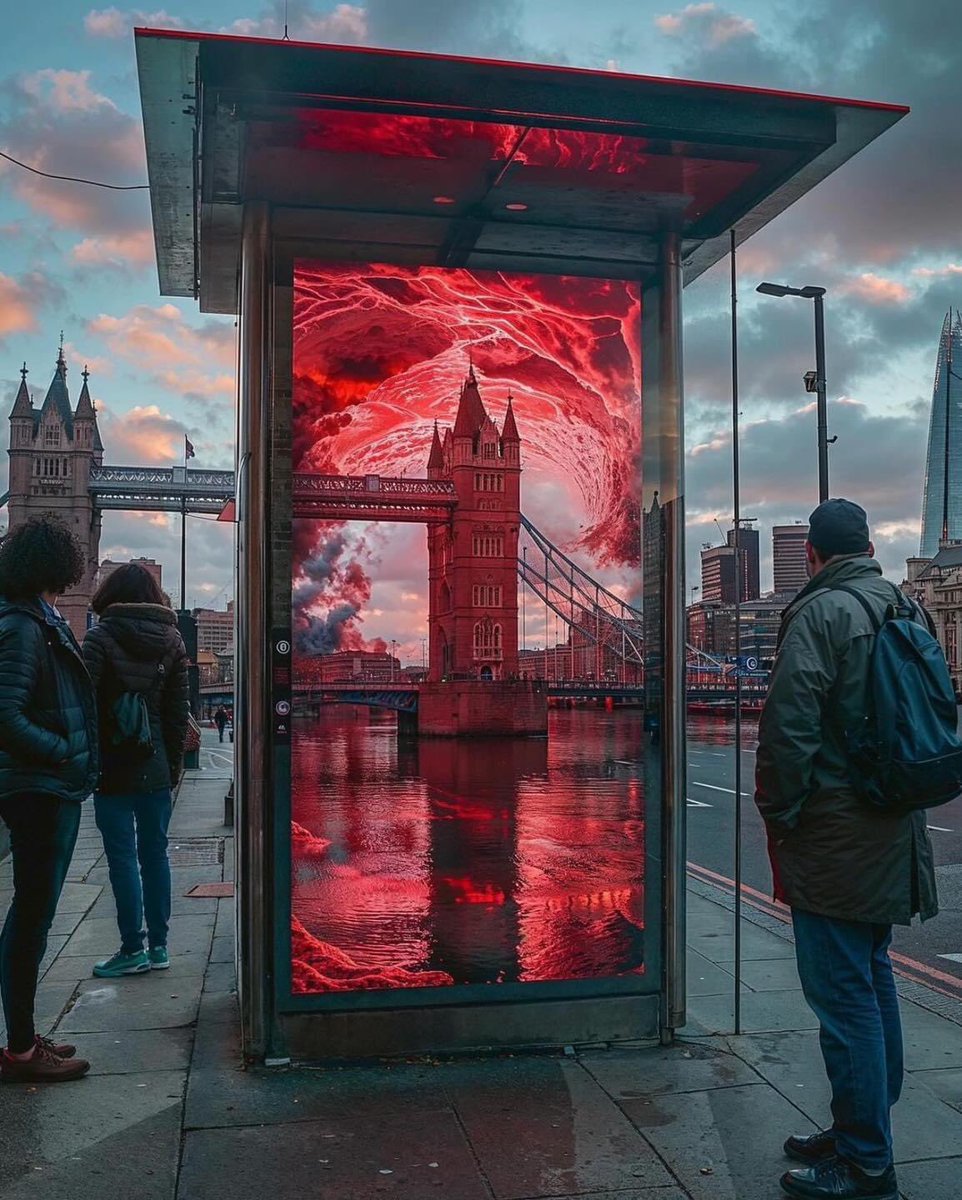 jorgaloga's tweet photo. Qué tal la publicidad de #netflix en Londres por la temporada 5 de #StrangerThings https://t.co/WfoXutNX9L