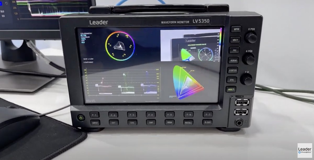 Leader Electronics tweet media