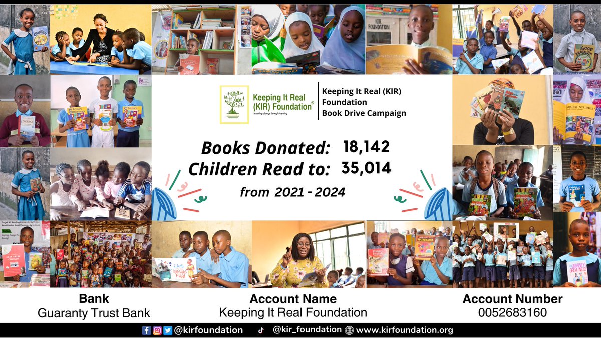 kirfoundation's tweet photo. #Thanks #Donors for #givingback in June!
1. 54 #YESProject trainees graduated!
2. We celebrated #DayOfTheAfricanChild with 336 pupils in 10 underserved #schools in #PHCity 
3. Donated 56 books &amp; read to 623 children.📚
Since 2021, we have donated 18,142 books!
#justdoit #July! https://t.co/rXla0vANmP