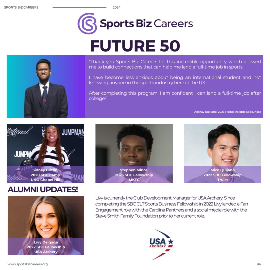 SBC Future 5️⃣0️⃣ Spotlight 💡

📸 Featured are: Akshay Kulkarni, Livy Delgage, Sidney Griffin, Stephen Minor, and Mico Quijano.

💖 $100 funds 1 student's SBC Experience 💖

🙌 DONATE HERE: bit.ly/SBCFIVE